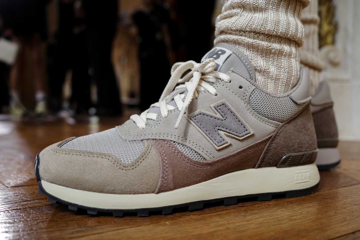 Closer Look at the AURALEE x New Balance 475 SS25 Collaboration japanese sneaker collaboration label wrpd 990v4 made in usa ryota iwai U475AR U475AE
