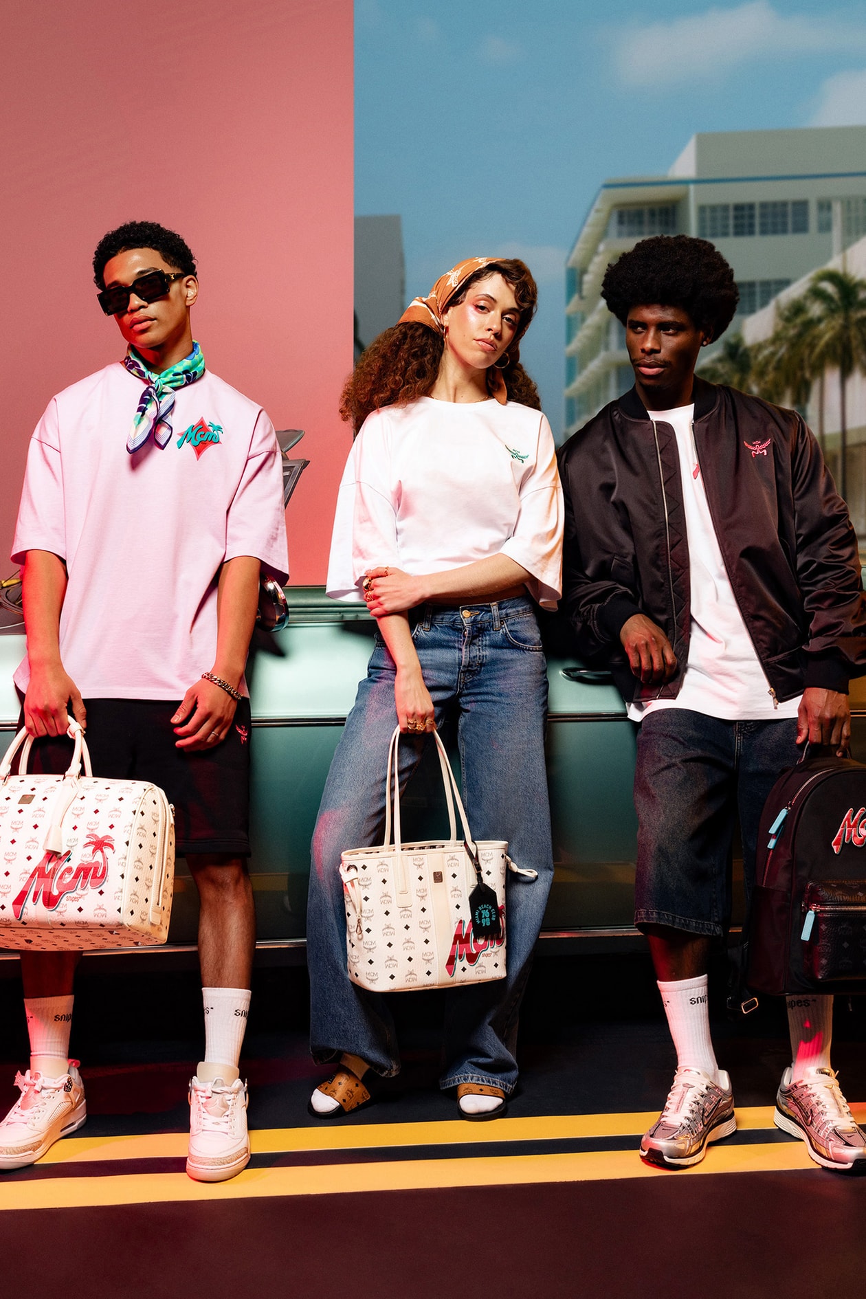 SNIPES x MCM Miami-Inspired Apparel and Accessory Collaboration with DJ Khaled 
