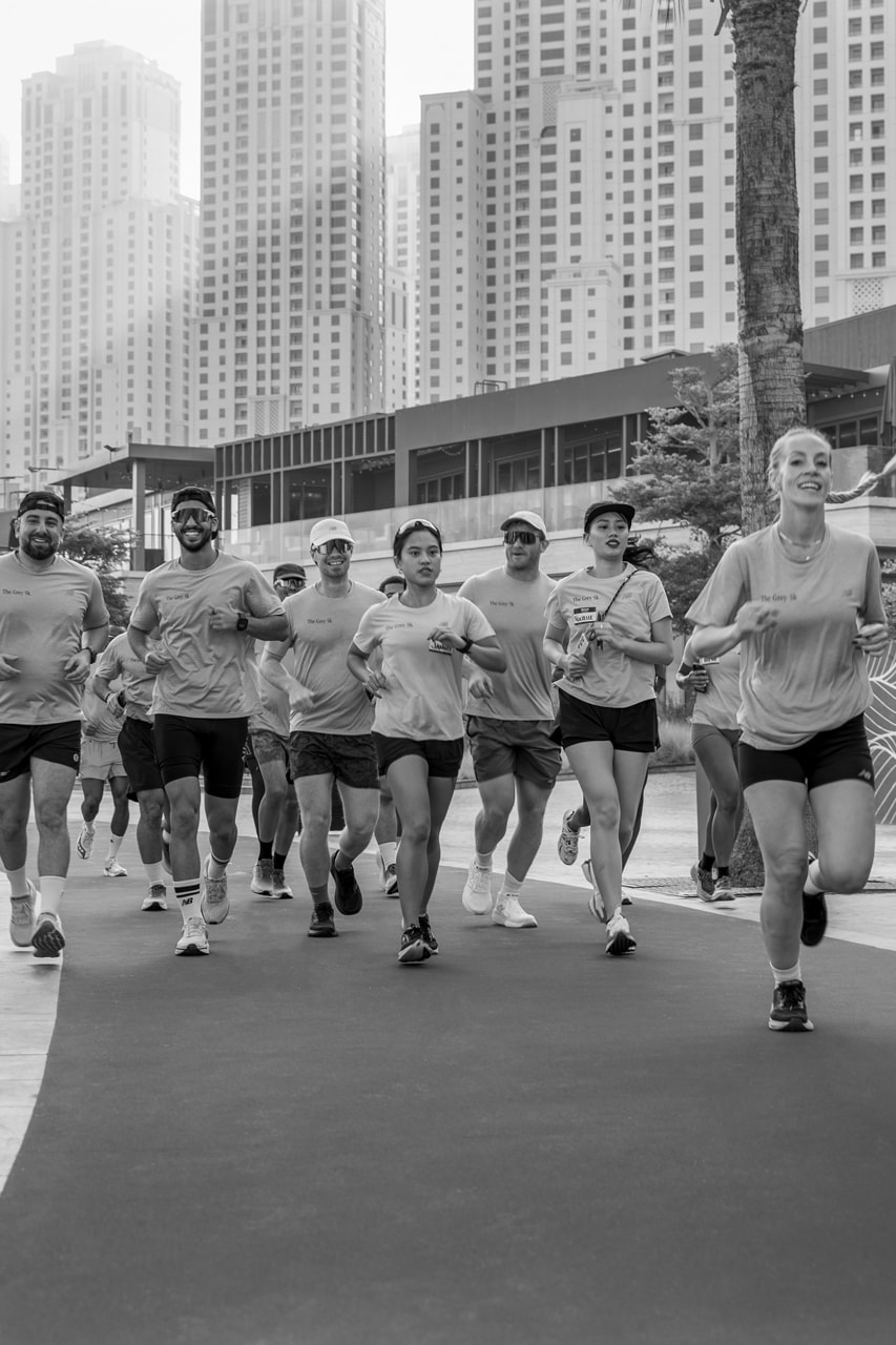 Foot locker new balance grey 5k grey days dubai jumeirah beach running community 1080v14 Fresh Foam Trainer Jumeirah Johns Run Club collection