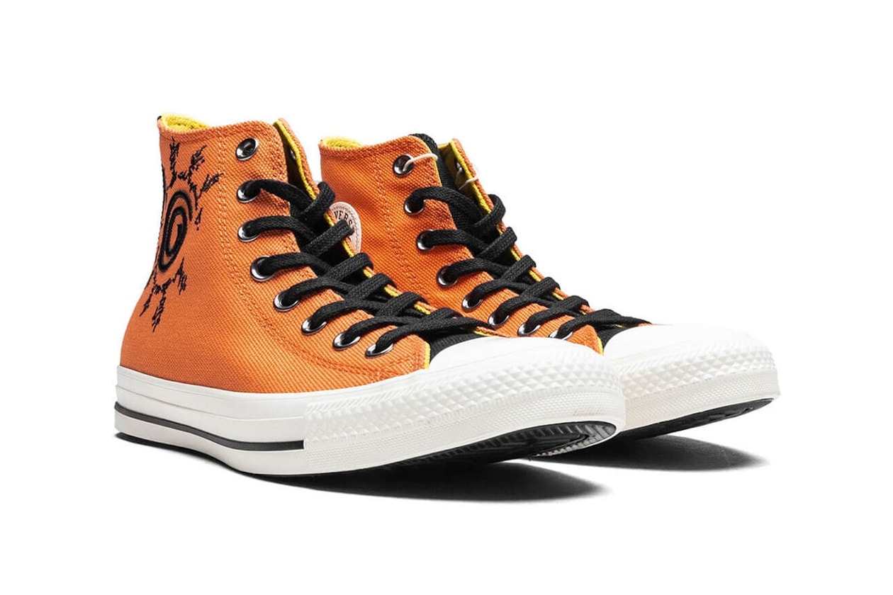 Naruto Shippuden x Converse Collaboration Chuck Taylor Pack “Naruto” “Uzumaki Sasuke” “Uchiha Gaara” A14836C A14837C  A14838C 