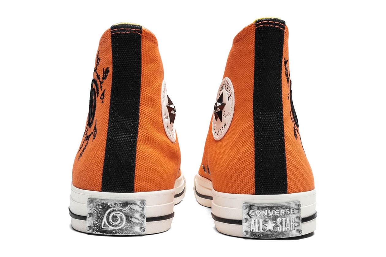 Naruto Shippuden x Converse Collaboration Chuck Taylor Pack “Naruto” “Uzumaki Sasuke” “Uchiha Gaara” A14836C A14837C  A14838C 