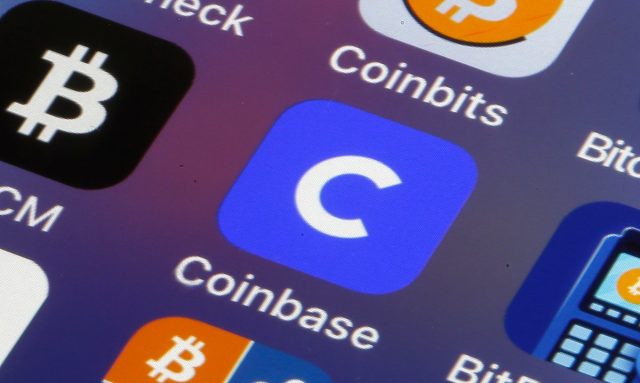 1747642144_TechCrunch-Week-in-Review-Coinbase-gets-hacked.jpeg Coinbase app logo on iPhone