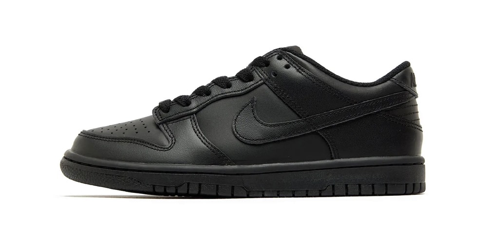 Nike Dunk Low "Triple Black" Release Info
