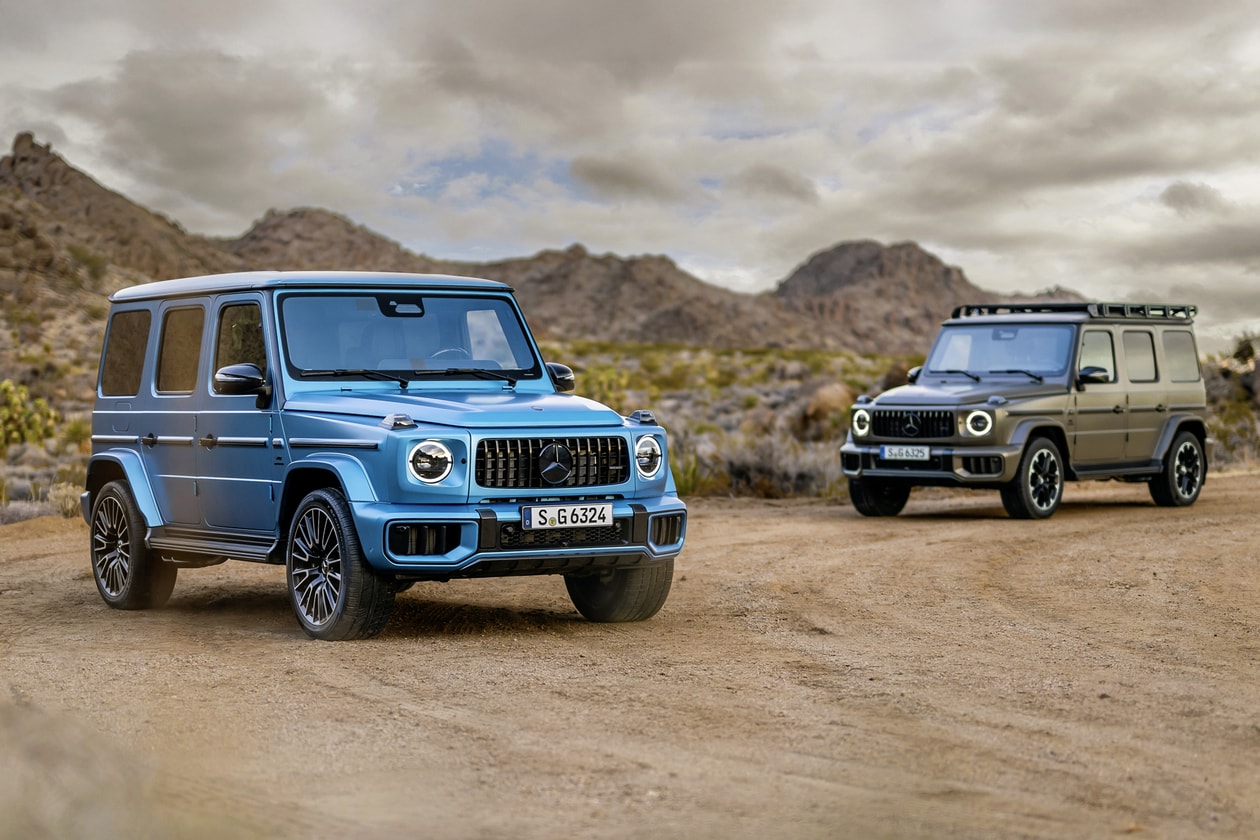 2025 Mercedes-Benz AMG G 63 Test Drive Review Mercedes-AMG G-Wagon orange