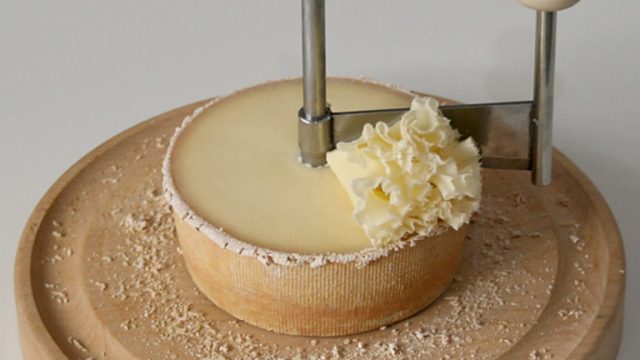 1747932783_The-physics-of-frilly-Swiss-cheese-flowers.jpg Tête de Moine AOP with girolle