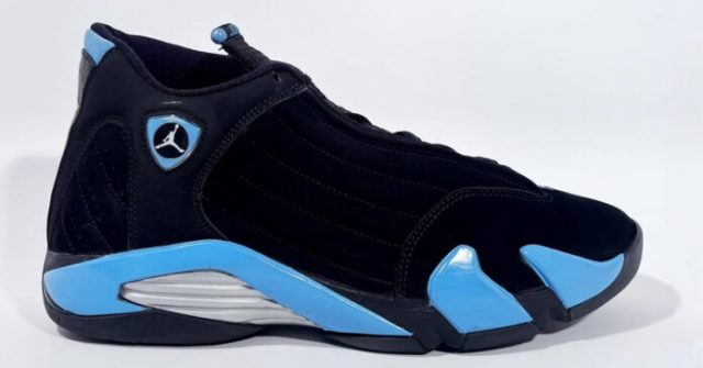 Air-Jordan-14-BlackUniversity-Blue-487471-002-Release-Date.jpg Air Jordan 14 Black/University Blue 487471-002 Release Date