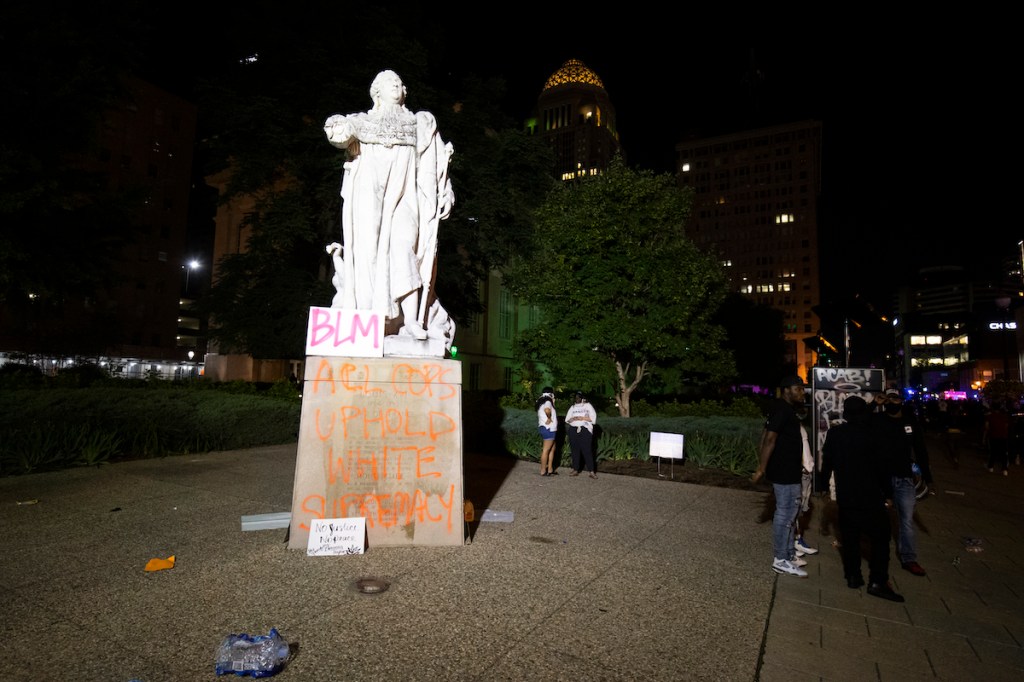 Art-Historian-Protests-Restoration-of-Monument-Graffitied-in-2020.jpg Art Historian Protests Restoration of Monument Graffitied in 2020