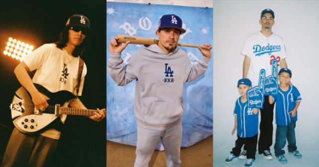 Born X Raised Los Angeles Dodgers "LA Bleeds Blue" Collection