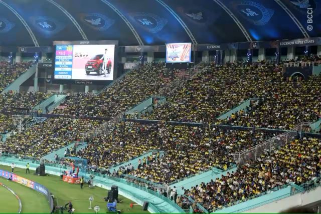Cricket-Fever-Takes-Over-Indias-Travel-Plans.jpg Audience stands at the Chennai Super Kings vs Lucknow Super Giants match during Indian Premier League 2025 tournament.