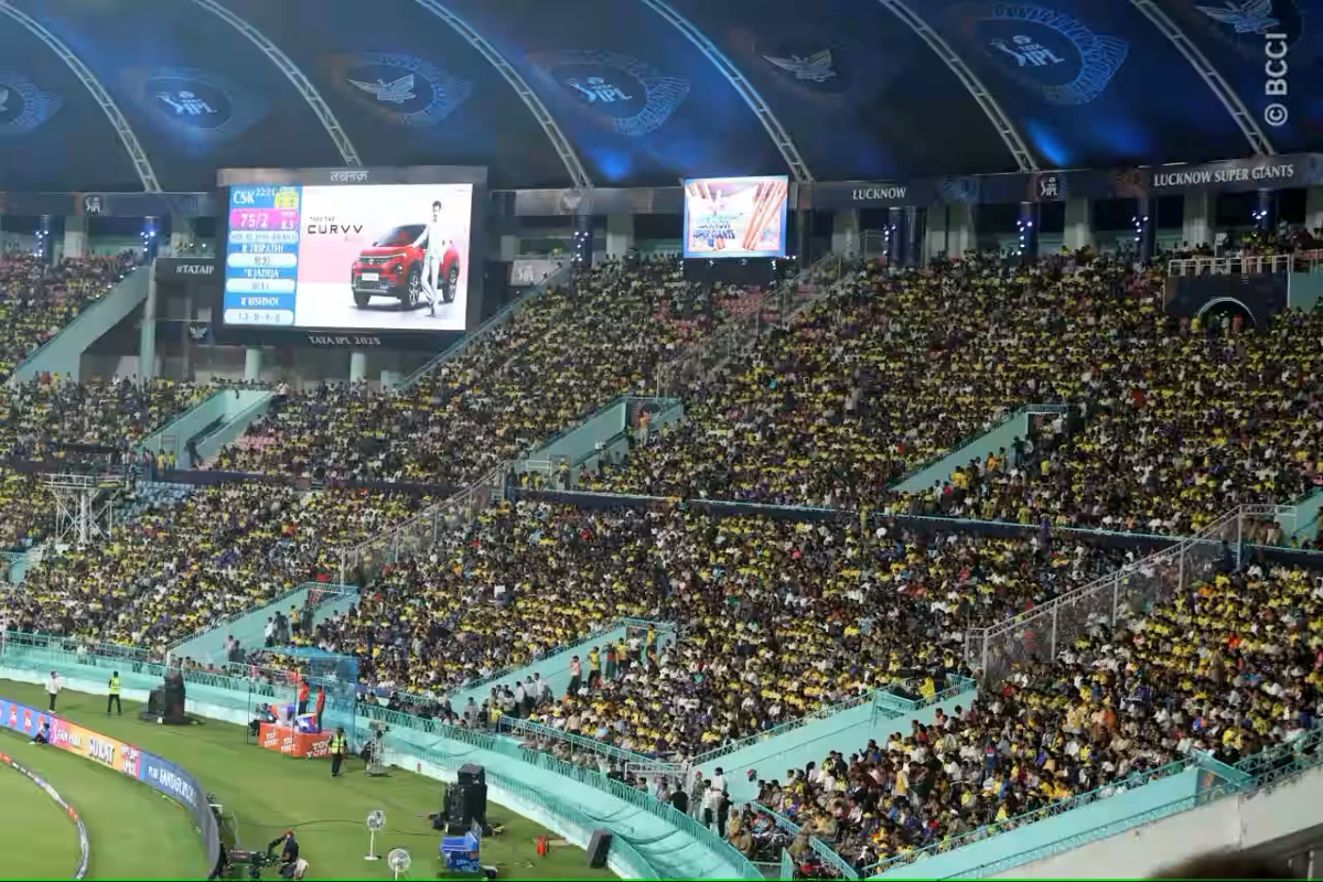 Cricket-Fever-Takes-Over-Indias-Travel-Plans.jpg Audience stands at the Chennai Super Kings vs Lucknow Super Giants match during Indian Premier League 2025 tournament.