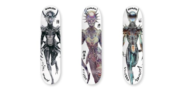EDGLRD-Drops-Alien-FLEXRX-Skate-Deck-Collection.jpg EDGLRD Drops Alien 'FLEXRX' Skate Deck Collection