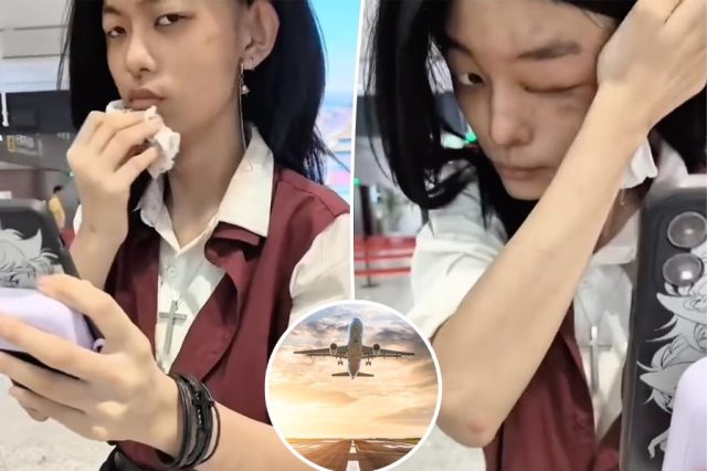 Humiliated passenger forced to scrub off heavy makeup because her face didn't match her passport