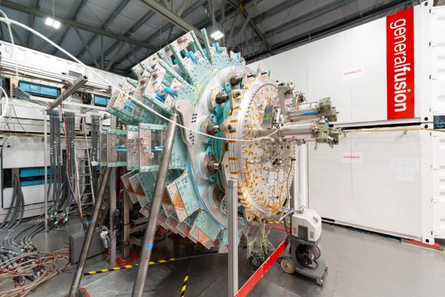 Layoffs-hit-General-Fusion-as-the-fusion-power-startup-runs.jpg Assembly continues on General Fusion's LM26.