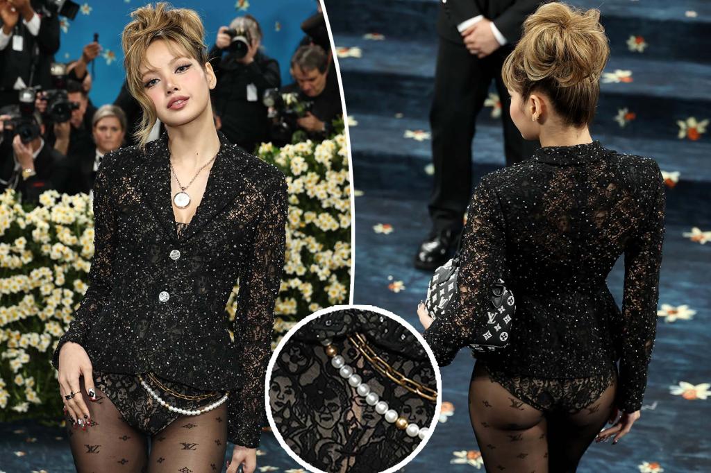 Lisa slammed for Met Gala look with 'Rosa Parks' panties