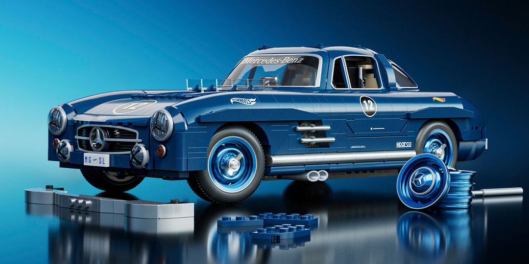 Mattel-Brick-Shop-Mercedes-Benz-300-SL-Set-Info.jpg Mattel Brick Shop Mercedes Benz 300 SL Set Info