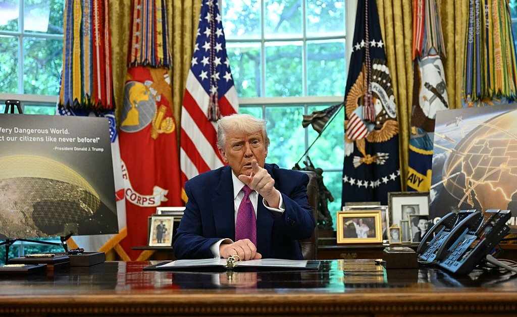 Trump Says Canada Can Join ‘Golden Dome’
