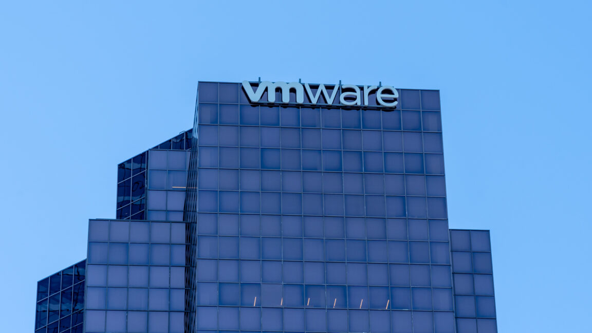 VMware-cloud-partners-demand-firm-regulatory-action-on-Broadcom.jpg VMware office in Bellevue, Washington, USA - June 15, 2023.