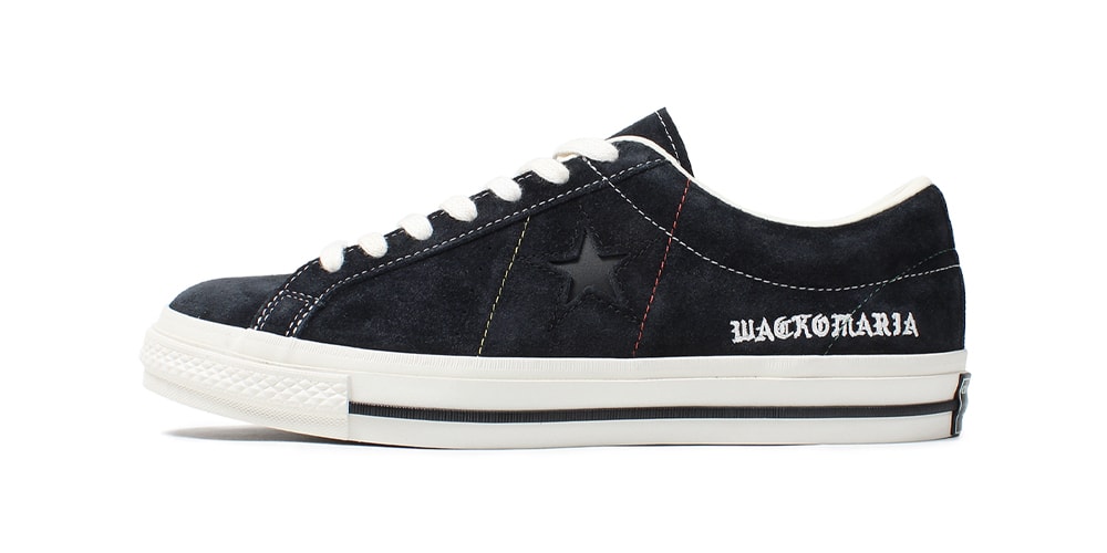 WACKO MARIA x Converse One Star Suede "Japan Exclusive/Black" Release Info