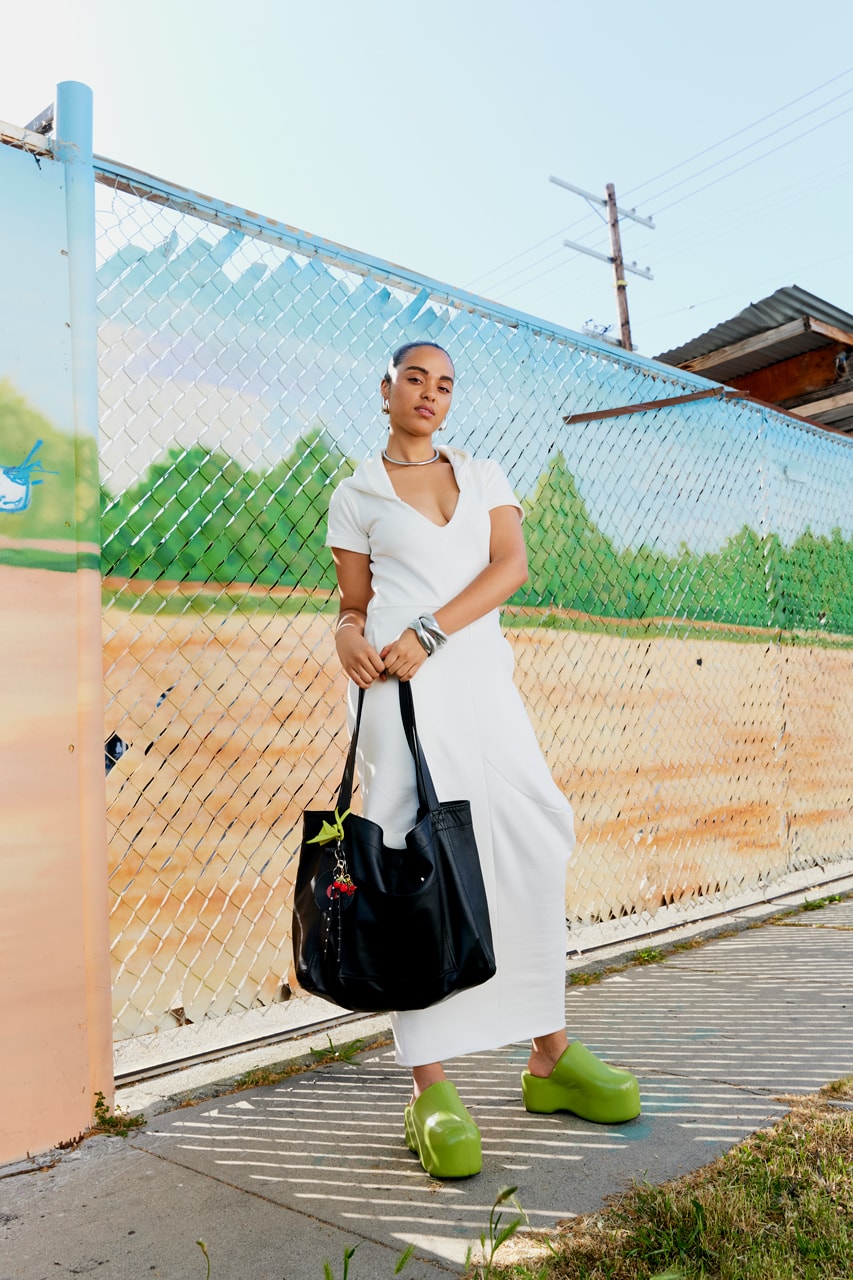 Afterpay Dropshop Linden Is Enough Travel Tote HBX 
