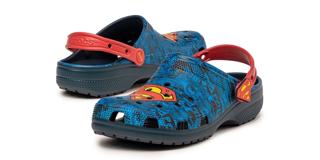 1748978943_Superman-x-Crocs-Classic-Clog-Release-Info.jpg 'Superman' x Crocs Classic Clog Release Info