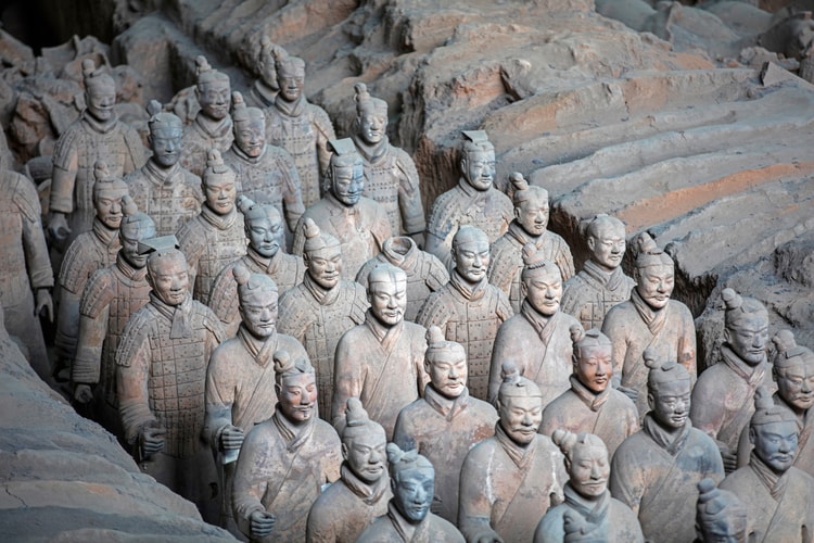 Tourist Damages 2,000 Year Old Terracotta Warriors