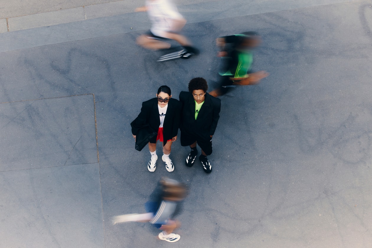 zalando adidas adizero evo sl running campaign movement city lookbook athleisurewear creative editorial fall winter 25 event Berlin