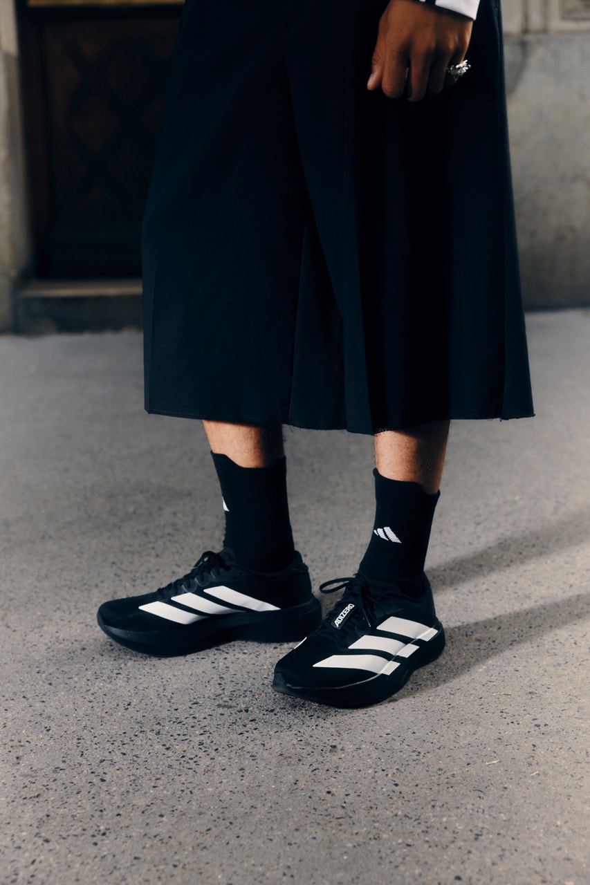 zalando adidas adizero evo sl running campaign movement city lookbook athleisurewear creative editorial fall winter 25 event Berlin
