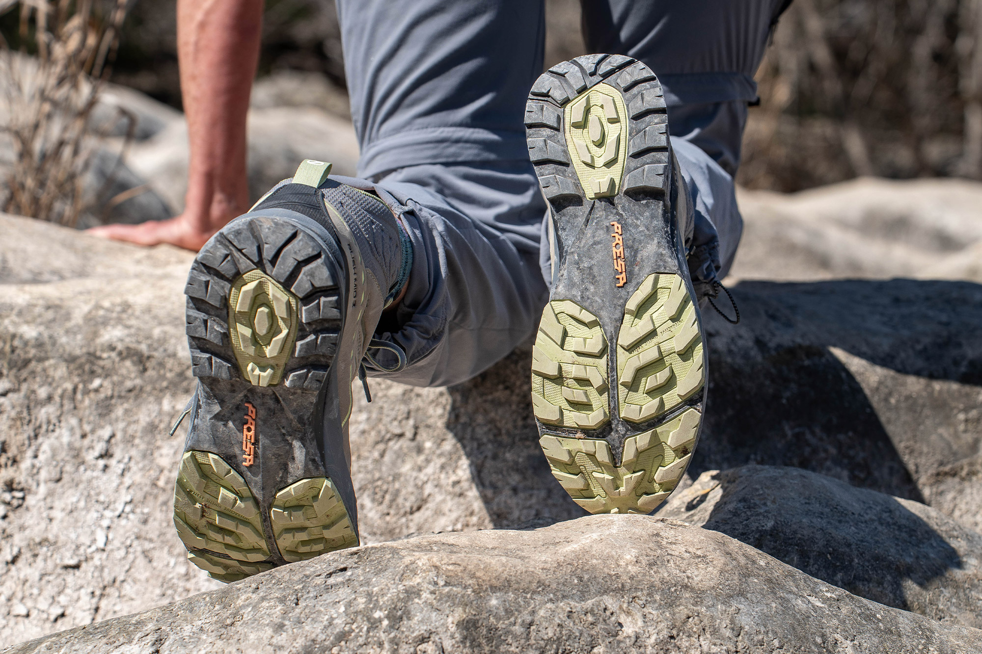 SCARPA Rush 2 Pro Mid GTX outsole showing tread pattern