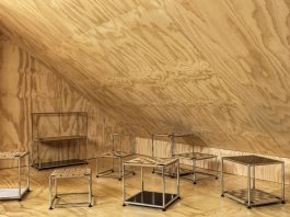 Henry Julier Brings Danish Paper Cord to USM's Modular System