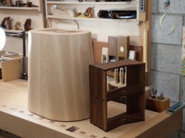 Bugak Is a Clever Stool That Hides a Storage Shelf Inside