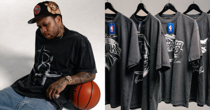 Chase B x NBA Logo Tee Collection Release Date