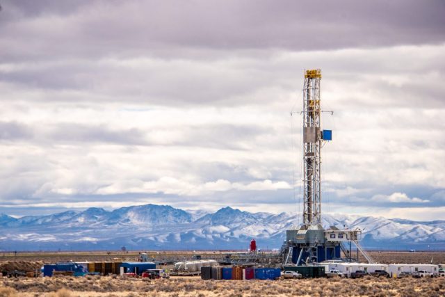 Fervo-Energy-lands-206M-in-financing-to-build-massive-geothermal.jpg A drilling rig bores into the Earth to tap geothermal energy.