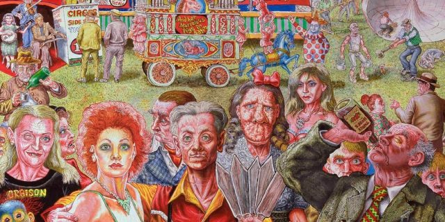 Joe Coleman's 'Carnival' at Jeffrey Deitch New York