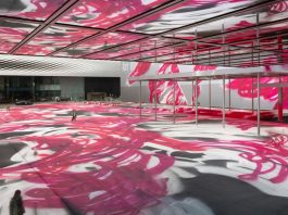 Katharina Grosse 'CHOIR' Art Basel Messeplatz Project 2025