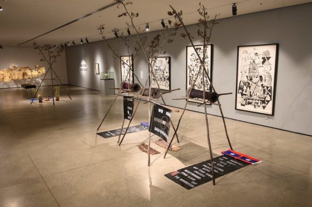 Museum-Removes-Maori-Artists-Walk-on-Me-New-Zealand-Flag.jpg Museum Removes Māori Artist's 'Walk on Me' New Zealand Flag Work