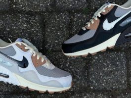 Patta x Nike Air Max 90 Waves Black White Brown Release Date