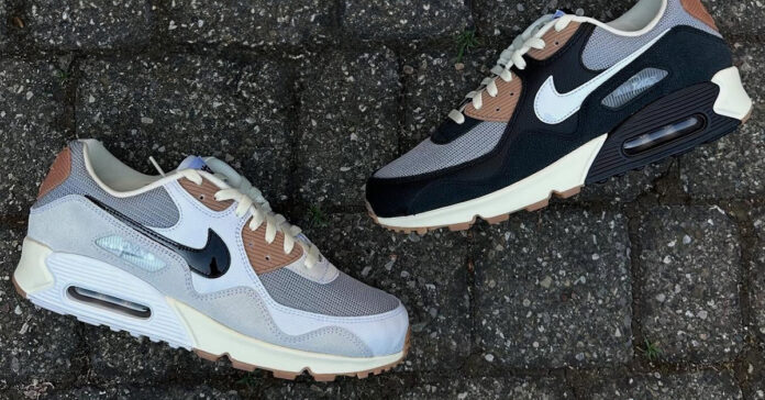 Patta x Nike Air Max 90 Waves Black White Brown Release Date