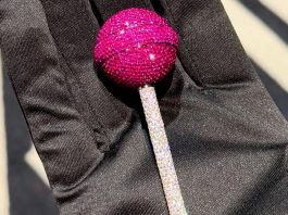Playboi Carti Unveils Dazzling Diamond Lollipop by Alex Moss