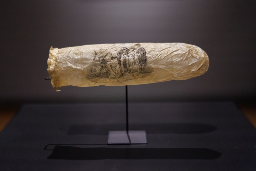 Rijksmuseum Displays 200-Year-Old Condom Featuring Erotic Print