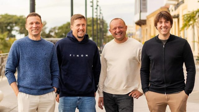 SMB-focused-Finom-closes-E115M-as-European-fintech-heats-up.webp.jpeg Finom founders: Andrey Petrov, Yakov Novikov, Oleg Laguta, Kos Stiskin.