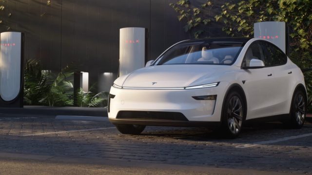 Tesla-shows-no-sign-of-improvement-in-May-sales-data.jpeg A Tesla Model Y charges at a Supercharger