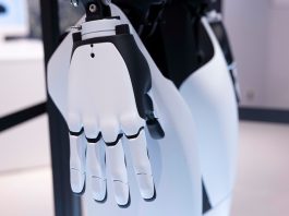 Tesla Optimus humanoid robot hand