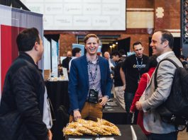 A scene from TechCrunch's Early Stage event in Boston in 2024