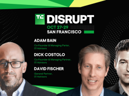 TechCrunch Disrupt 2025 Adam Bain, Dick Costolo, Davis Fischer