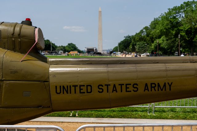 Security Setup Ahead Of Military Parade