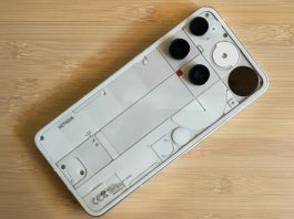 Nothing Phone 3 on a wooden board