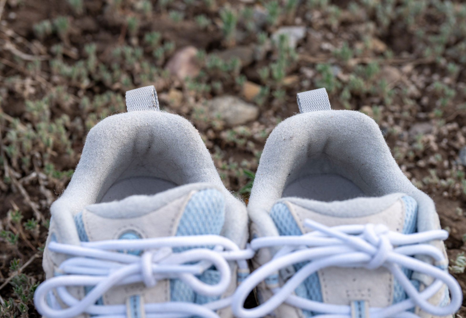 Close-up of the top view of Merrell Moab 3 shoes