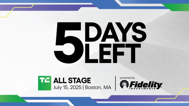 5-days-until-TC-All-Stage-and-to-save-up.png TechCrunch All Stage 5 days left