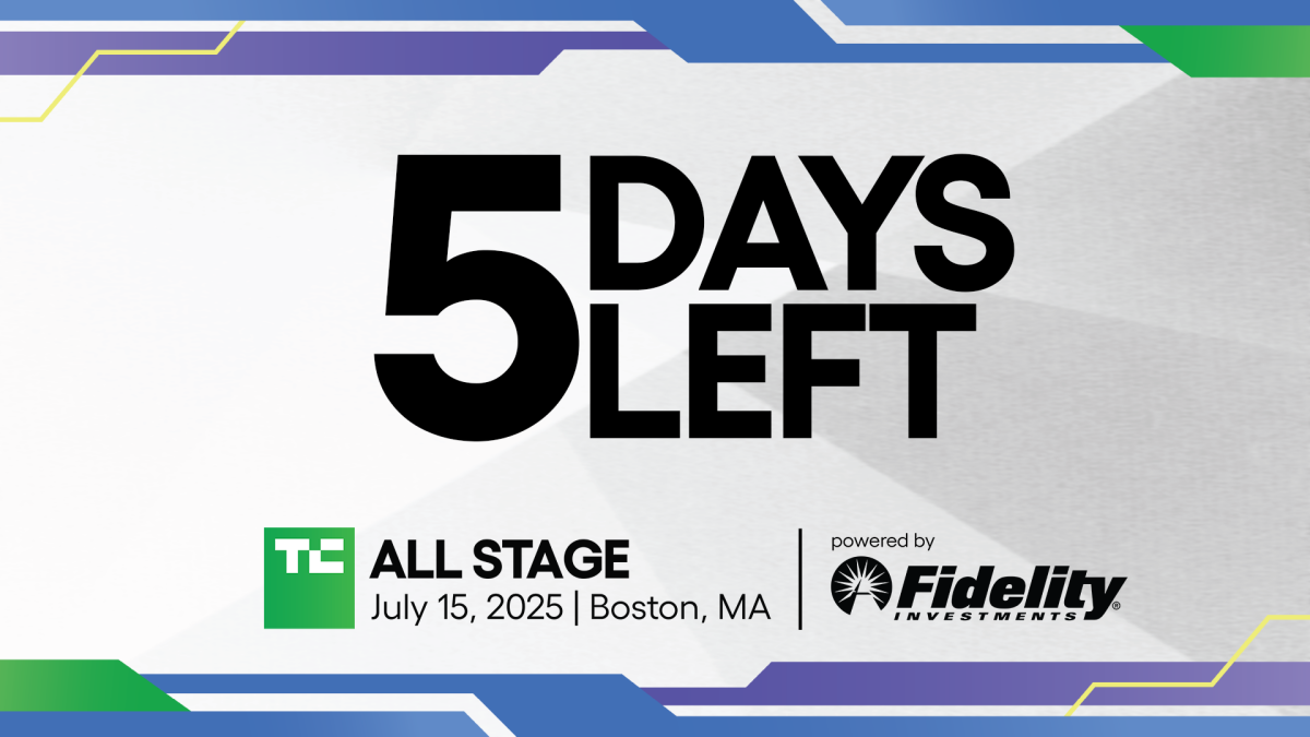 5-days-until-TC-All-Stage-and-to-save-up.png TechCrunch All Stage 5 days left