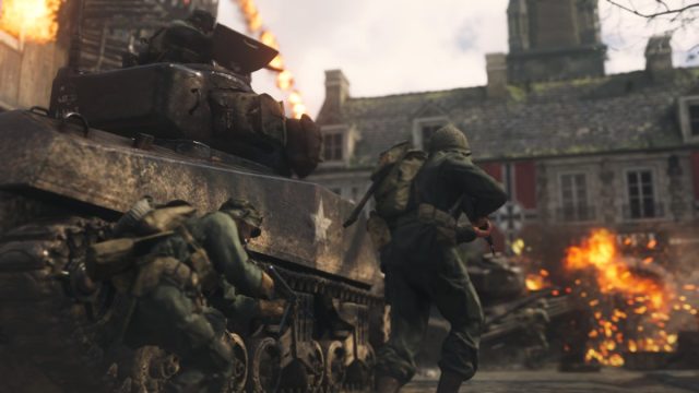 Activision-took-down-Call-of-Duty-game-after-PC-players.jpg A promotional image for Activision's Call of Duty: WWII video game.